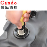 CANDO Rowing Boats Air Pump Feet Pump For