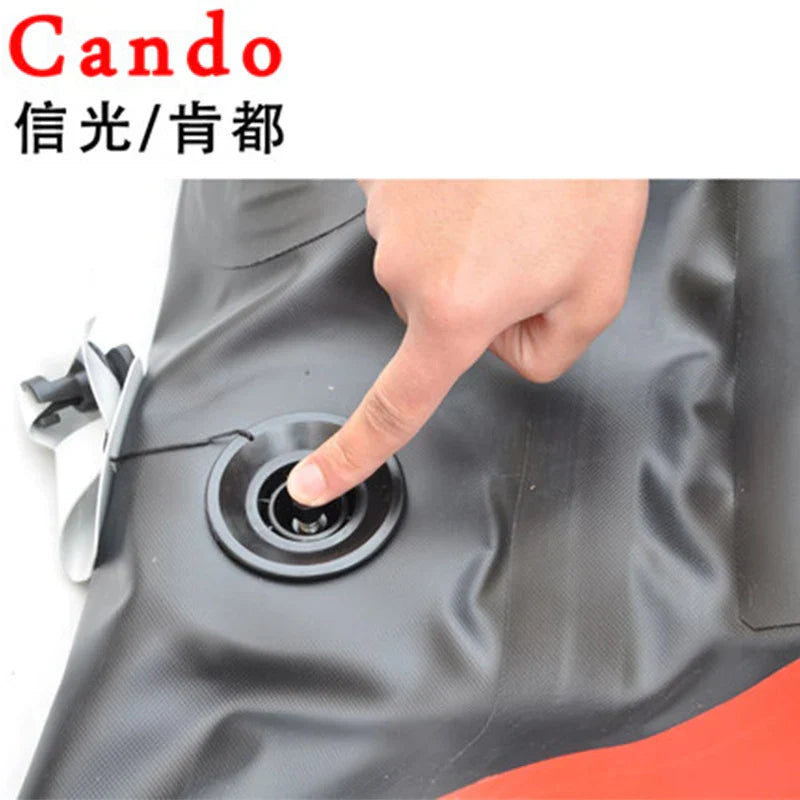 CANDO Rowing Boats Air Pump Feet Pump For