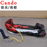 CANDO Rowing Boats Air Pump Feet Pump For