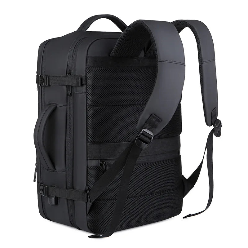 CROSSTEN 40L Large Capacity Expandable Backpacks USB Charging