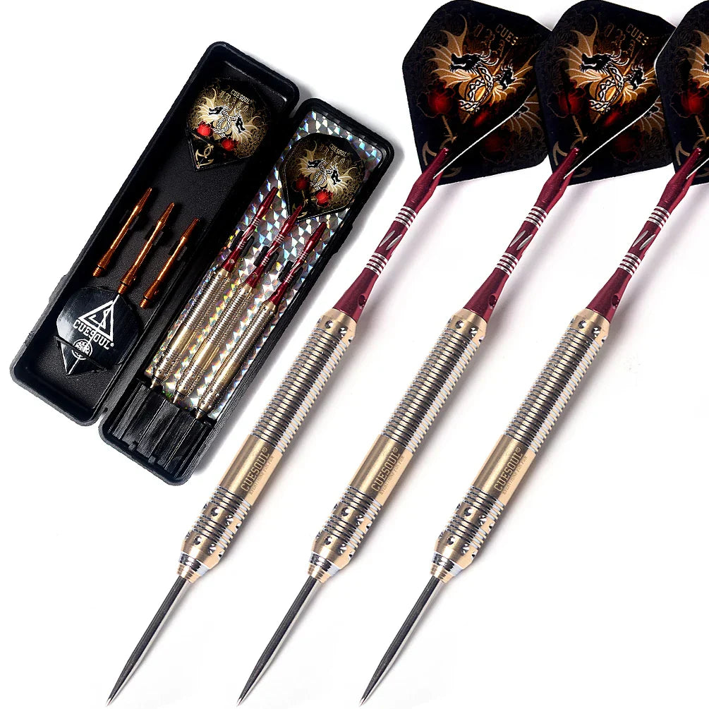 CUESOUL Dragon Series 21/23/25g Steel Tip Darts with