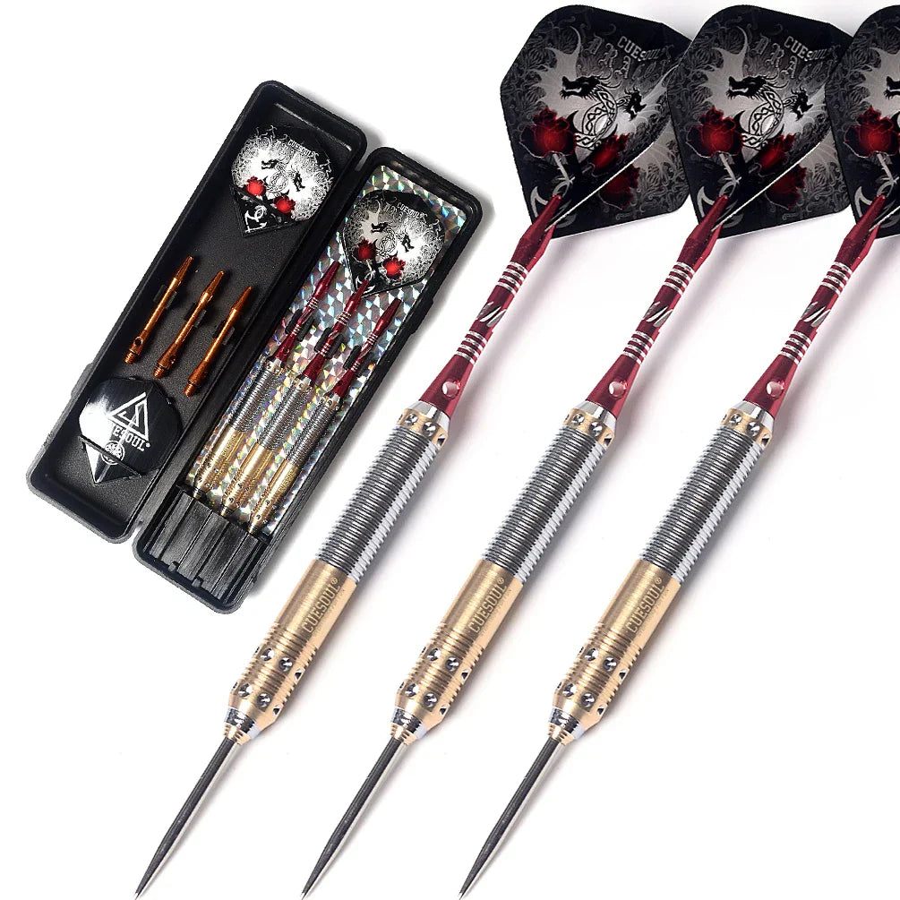 CUESOUL Dragon Series 21/23/25g Steel Tip Darts with