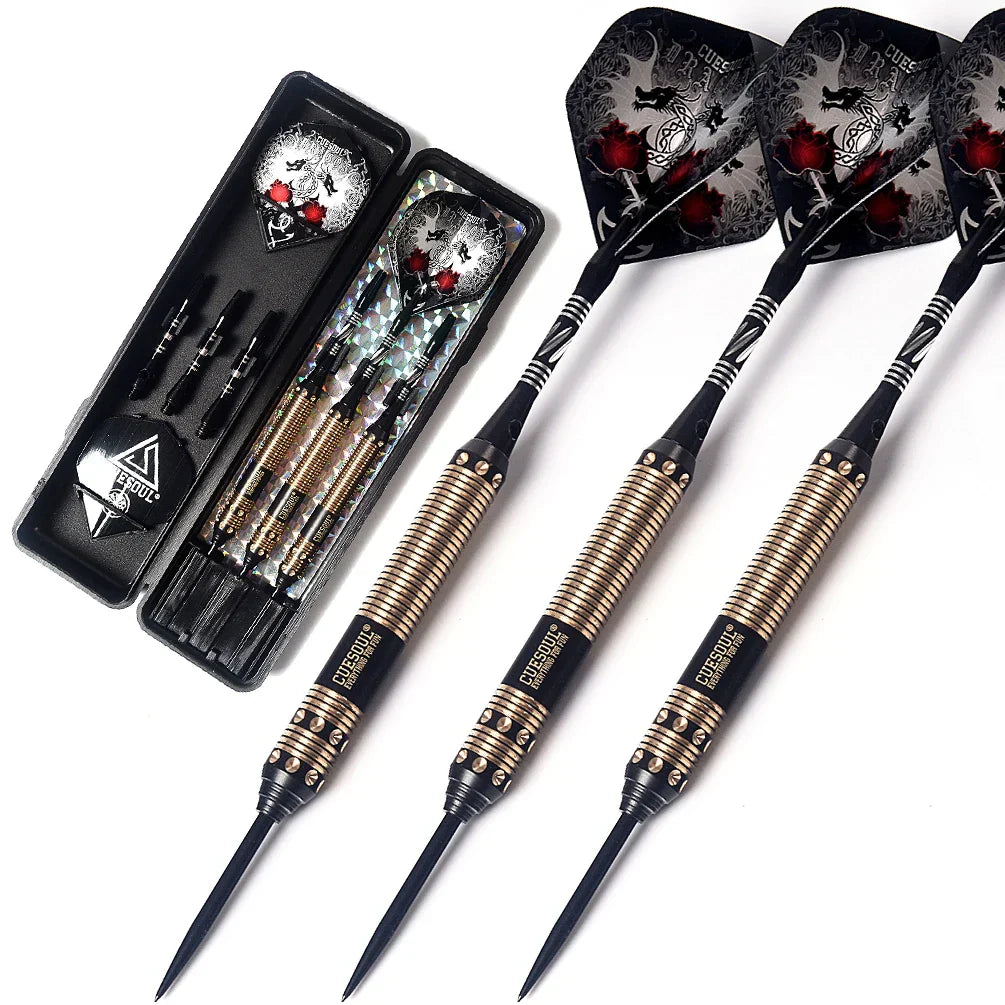 CUESOUL Dragon Series 21/23/25g Steel Tip Darts with