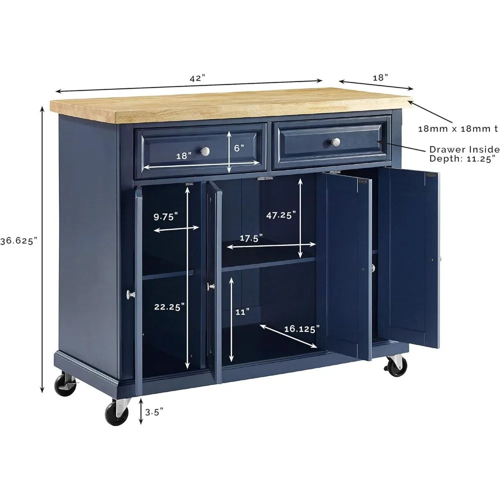 Cabinet Kitchen Furniture Madison Kitchen Island With Butcher