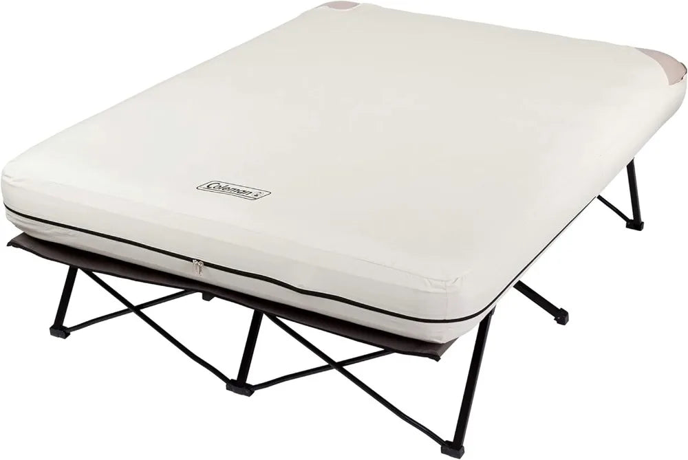 Camping Cot, Air Mattress, & Pump Combo, Folding