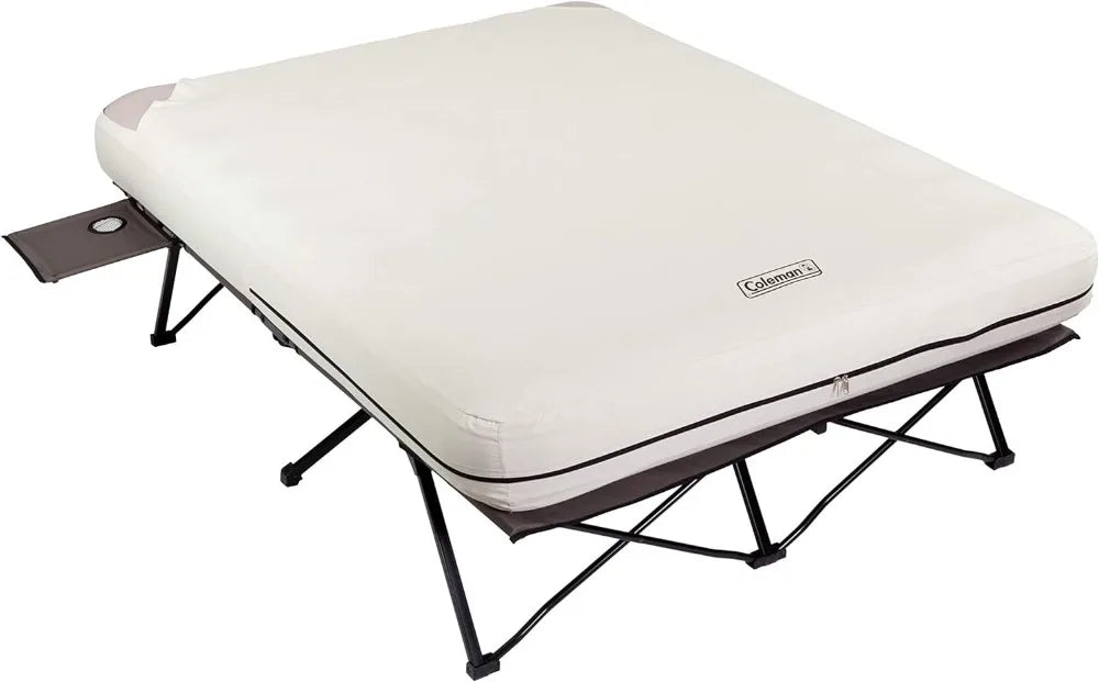 Camping Cot, Air Mattress, & Pump Combo, Folding