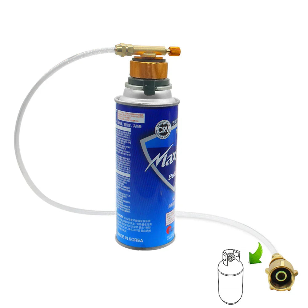 Camping Gas Stove Gas Cylinder Propane Refill Adapter