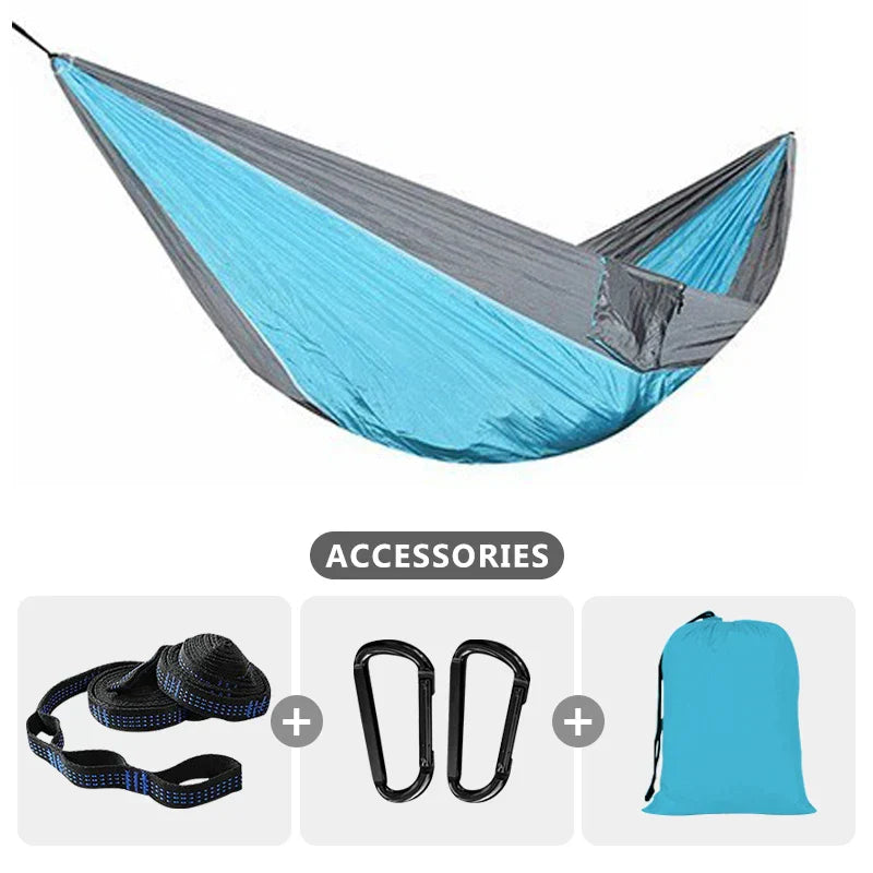 Camping Hammock For Single 220x100cm Outdoor Hunting Survival