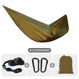 Camping Hammock For Single 220x100cm Outdoor Hunting Survival