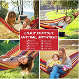 Camping Hammock Thickened Durable Fabric Canvas Single Hammocks