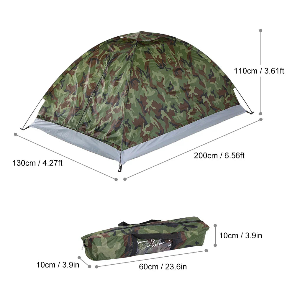 Camping Tent Waterproof Windproof UV Sunshade Canopy for