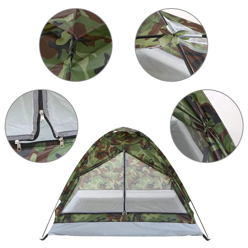 Camping Tent Waterproof Windproof UV Sunshade Canopy for