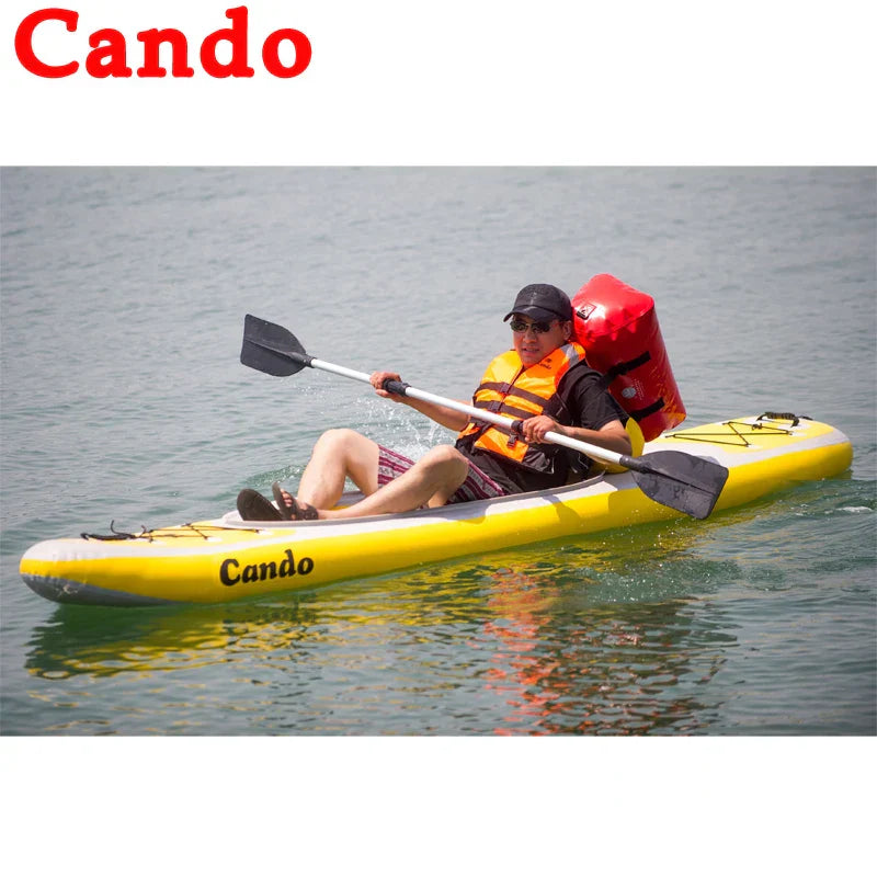 Cando Inflatable Boats Clip Net Fishing Boat Rowing