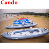 Cando Inflatable Boats Clip Net Fishing Boat Rowing