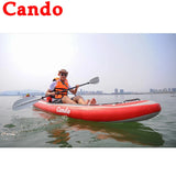 Cando Inflatable Boats Clip Net Fishing Boat Rowing