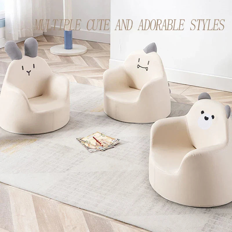 Cartoon Children Sofa Mini Backrest Armchair Removable Kids