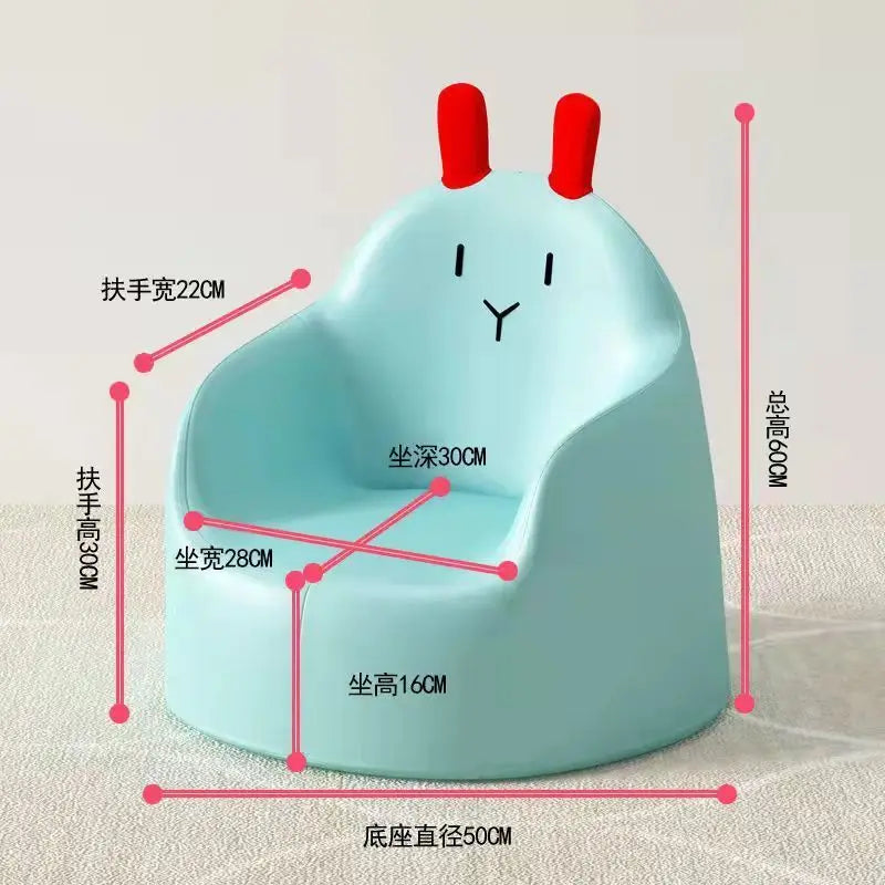 Cartoon Children Sofa Mini Backrest Armchair Removable Kids