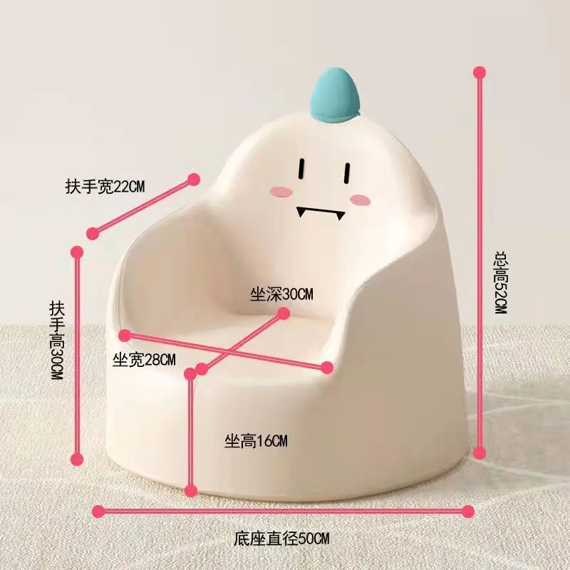 Cartoon Children Sofa Mini Backrest Armchair Removable Kids