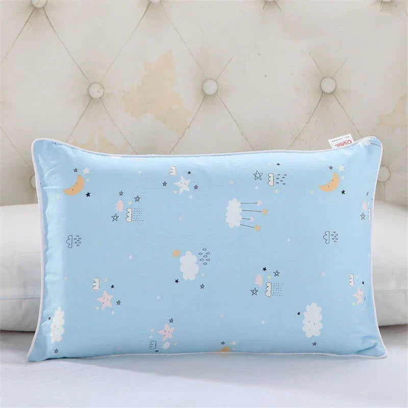 Cartoon Pineapple Pillowcase Children Breathable Rectangular Cotton Pillow