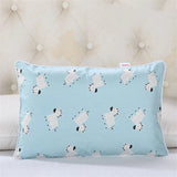 Cartoon Pineapple Pillowcase Children Breathable Rectangular Cotton Pillow