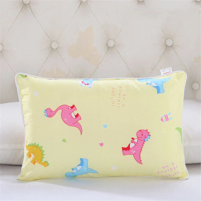 Cartoon Pineapple Pillowcase Children Breathable Rectangular Cotton Pillow