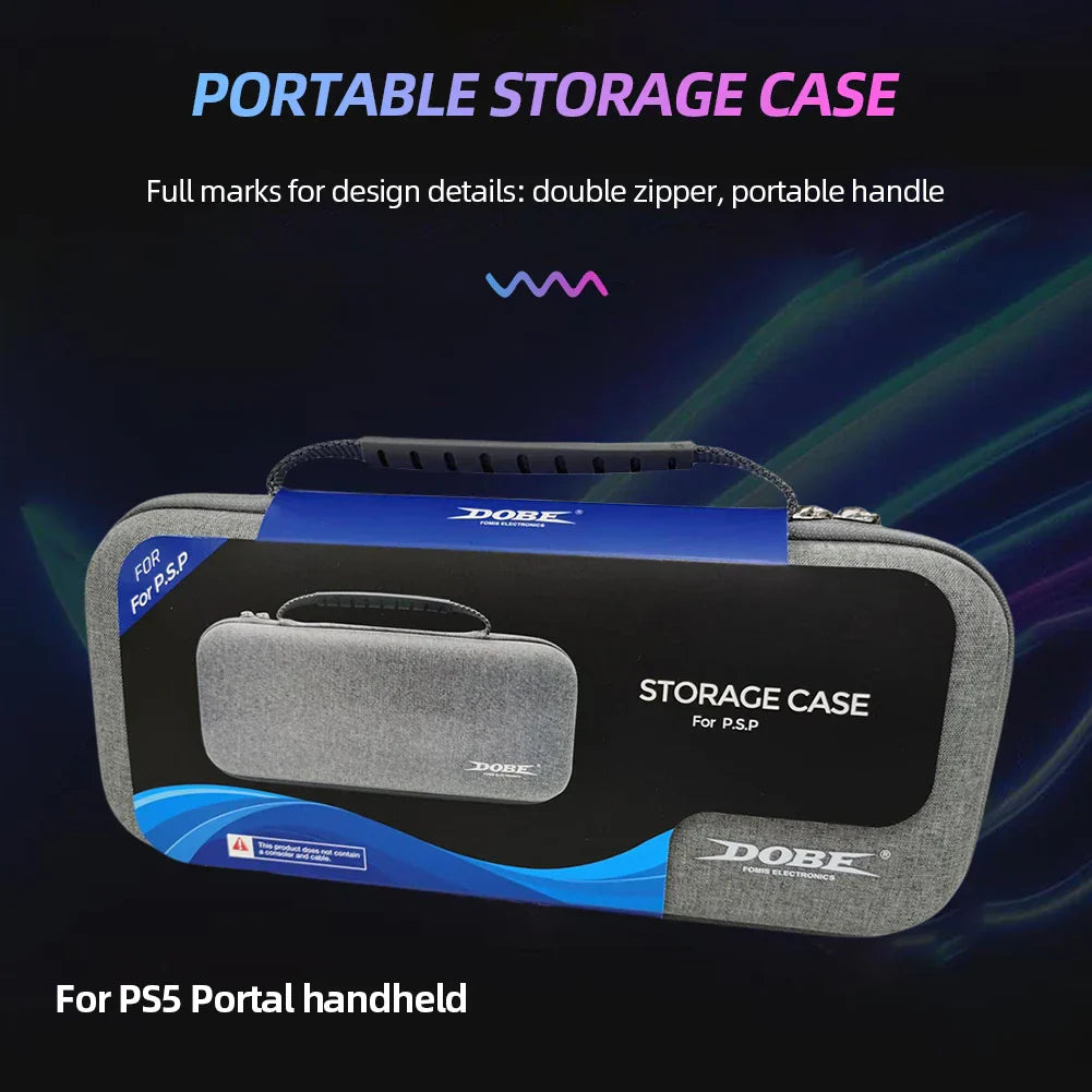 Case Bag For PS5 Portal Travel Carrying Case