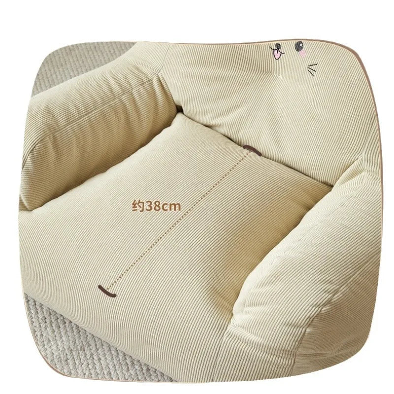 Cat Shape Cute Sofa Children-Sofa Reading Corner Baby