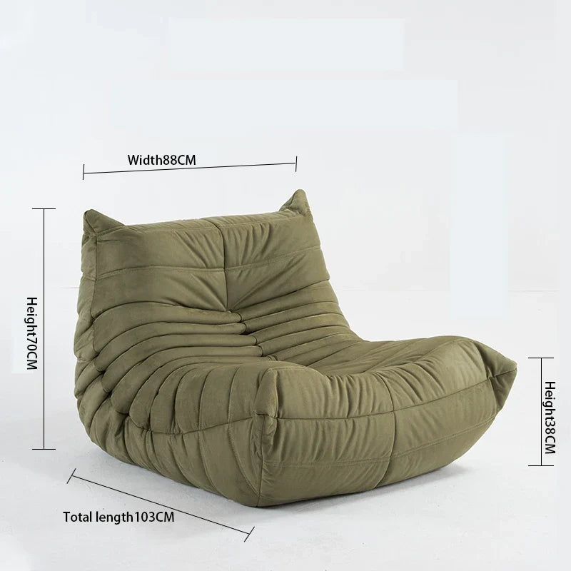 Caterpillar Sofa Lazy Sofa Living Room the Balcony