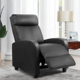 Chair Massage Home Theater Seating Wing Back Pu