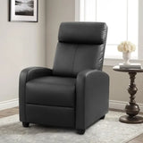 Chair Massage Home Theater Seating Wing Back Pu