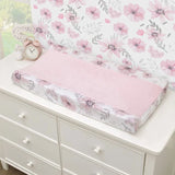 Changing Pad Cover Super Soft- Breathable Floral Changing