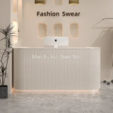 Checkout Shop Reception Desk Office Standing Cashier Table