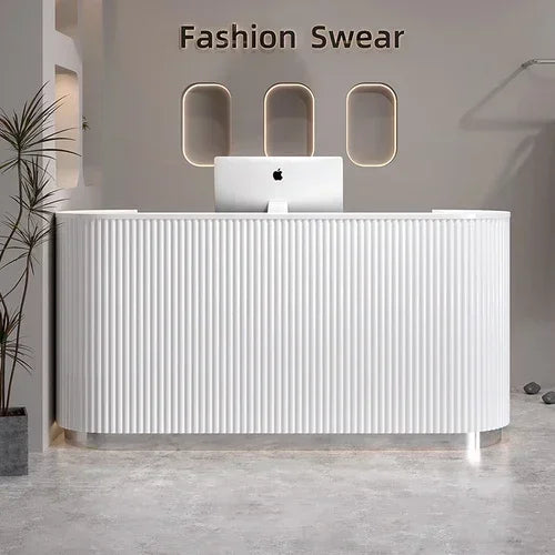 Checkout Shop Reception Desk Office Standing Cashier Table