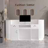 Checkout Shop Reception Desk Office Standing Cashier Table