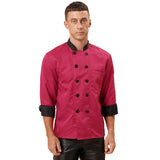 Chefs Unisex Work Uniform Mens Women Chef Shirt