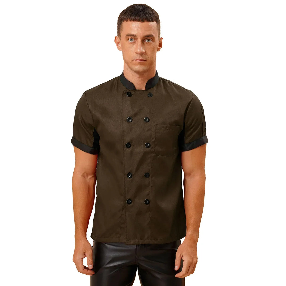 Chefs Unisex Work Uniform Mens Women Chef Shirt