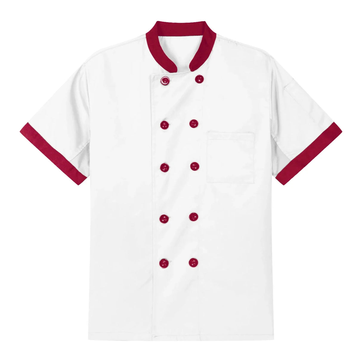 Chefs Unisex Work Uniform Mens Women Chef Shirt