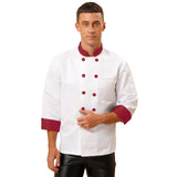 Chefs Unisex Work Uniform Mens Women Chef Shirt