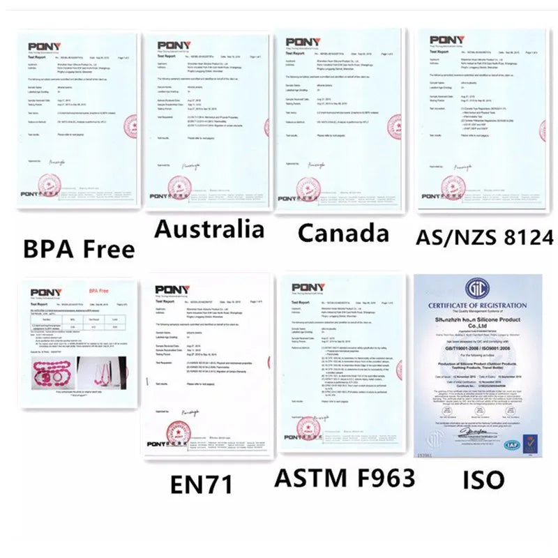 Chenkai 5PCS Silicone Bee Toothbrush Teether Baby Animal