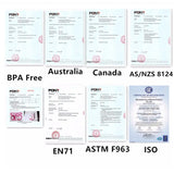 Chenkai 5PCS Silicone Bee Toothbrush Teether Baby Animal