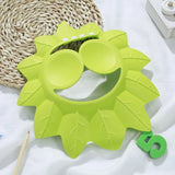 Children Baby Solid Color Ear Protection Shampoo Cap