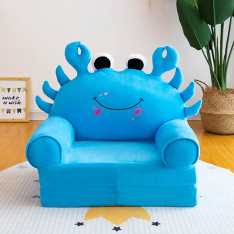 Children Folding Small Sofa Bed Nap Cartoon Cute