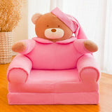 Children Folding Small Sofa Bed Nap Cartoon Cute