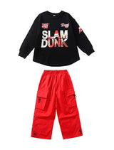 Children Hip-hop Fashion Costume Girls Long Sleeves Tops