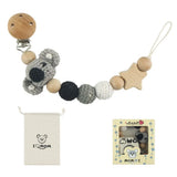 Children Nipple Holder Clips Baby Pacifier Chain Baby