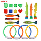 Children Summer Swimming Octopus Pool Diving Toys Set