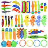 Children Summer Swimming Octopus Pool Diving Toys Set