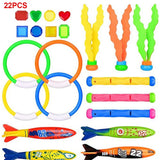 Children Summer Swimming Octopus Pool Diving Toys Set