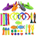 Children Summer Swimming Octopus Pool Diving Toys Set