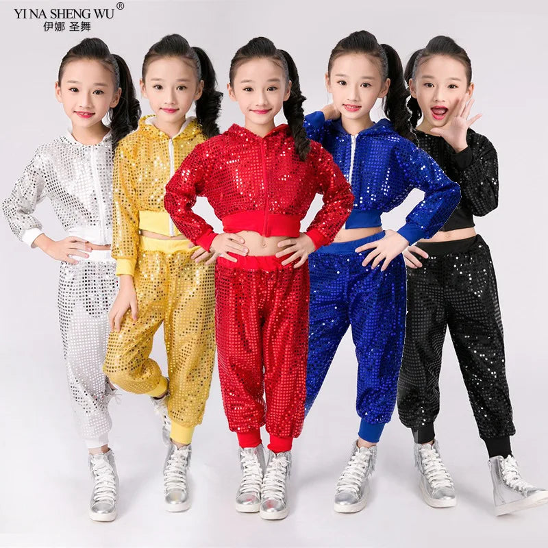 Children's Jazz Dance Costume Children's Day Performance Hip-hop